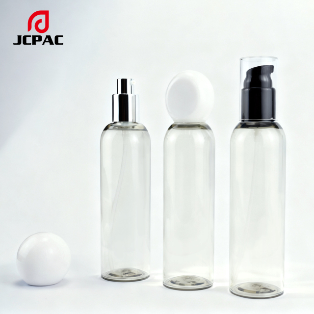 Hot-Selling Wholesale 50ml, 60ml, 80ml, 100ml Empty Plastic Bottle Containers, Cosmetic Containers, White Transparent Shampoo/Bath Lotion Plastic Bottles with Pump Heads