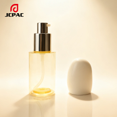 Customized Wholesale 50ml, 80ml, 100ml, 120ml Transparent PET Flat-Top Plastic Bottles, Suitable for Packaging Cosmetics, Body Lotions and Shampoos.