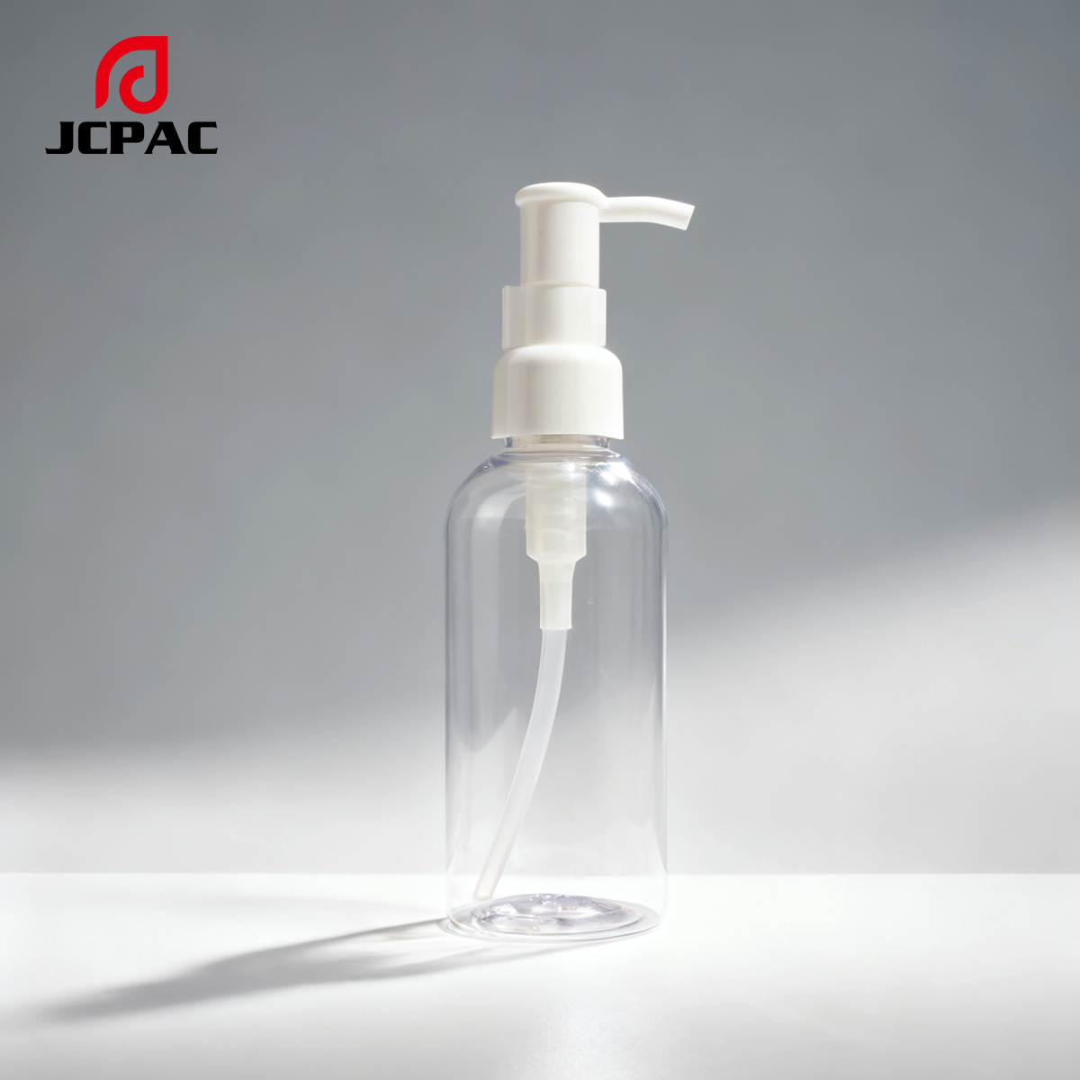 Wholesale Custom-Made Transparent 80ml, 100ml, 150ml Round-Shouldered Round-Body Lotion Bottles. Transparent Plastic Shower Gel Bottles, Which Can Be Paired with Lotion Pump Heads and Flip Covers.