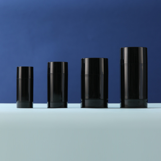 15g 20g 30g 50g Twist Up Deodorant Stick Tubes, Custom Color Rotating Empty Lip Balm Container, Refillable Solid Perfume Cosmetic Stick Packaging Custom Logo Wholesale Vessel