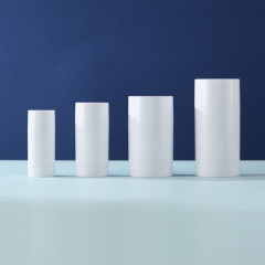 15g 20g 30g 50g Twist Up Deodorant Stick Tubes, Custom Color Rotating Empty Lip Balm Container, Refillable Solid Perfume Cosmetic Stick Packaging Custom Logo Wholesale Vessel