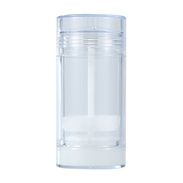 15g 20g 30g 50g Twist Up Deodorant Stick Tubes, Custom Color Rotating Empty Lip Balm Container, Refillable Solid Perfume Cosmetic Stick Packaging Custom Logo Wholesale Vessel