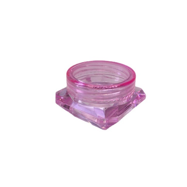 Customized wholesale of 2g, 3g and 5g diamond cream jars, glitter jars, trial sample jars, and portable bag packaging