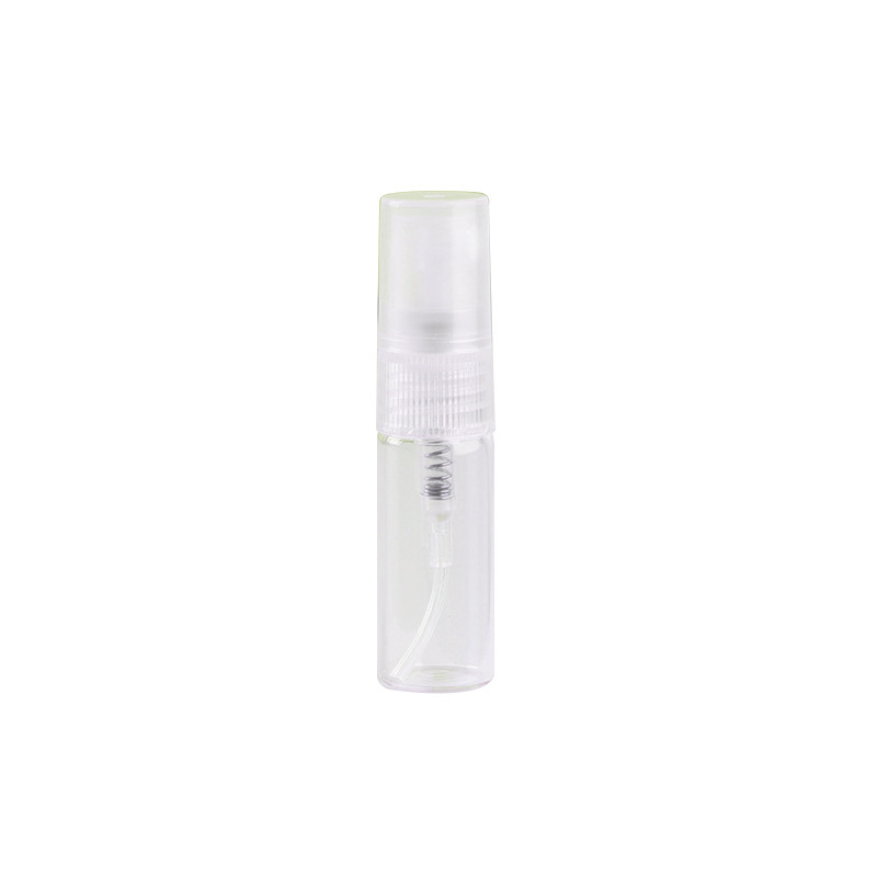 3ml 7ml 10ml Mini Clear Glass Spray Bottles, Portable Fine Mist Perfume Atomizer Vials for Fragrance Sample, Travel Cosmetic Refillable Bottle Custom Logo Wholesale Packaging