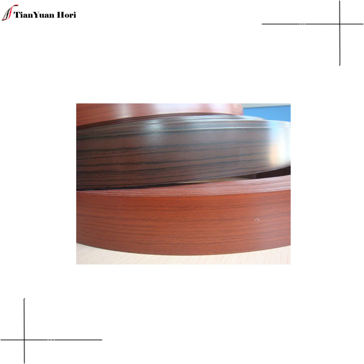 China supplier formica laminate cabinet banding furniture woodgrain edge banding