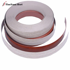 China Manufacturer kitchen furniture accessories wood grain 2mm pvc edge banding