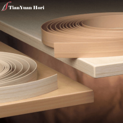 China suppliers latest shop pre glued edging banding for furniture wood grain edge banding tape India