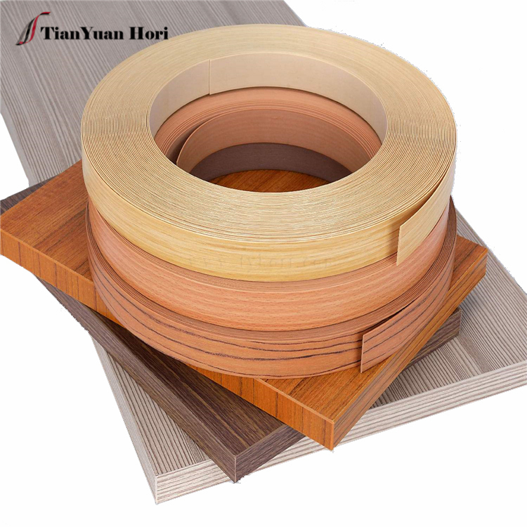 factory direct fashion furniture accessories edge trim plastic wood grain edge banding