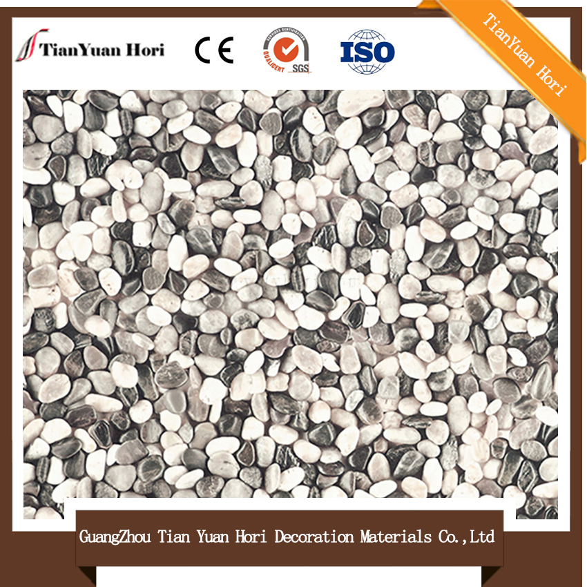 faux pebble stone effect wallpaper