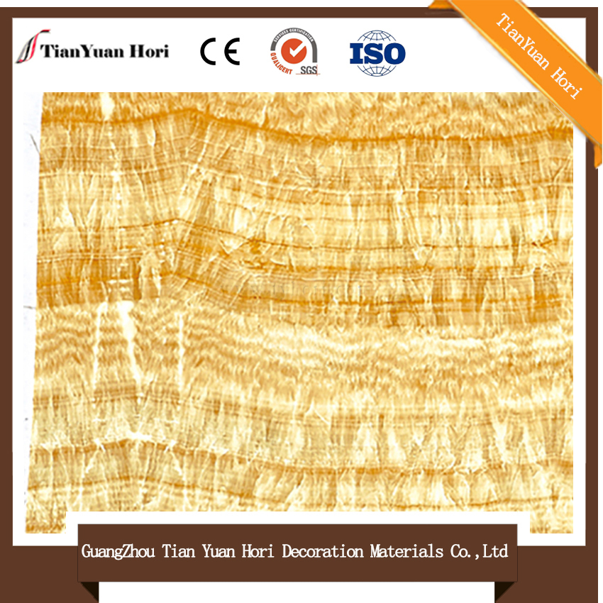 brown stacked stone textured wallpaper