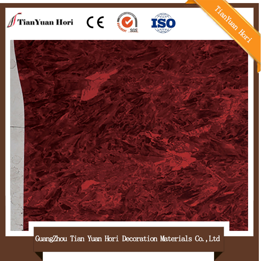 brown faux stone textured wallpaper