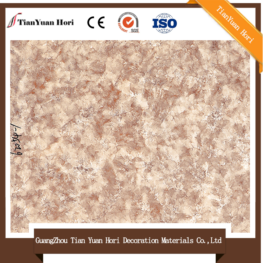 brown faux stacked stone wallpaper
