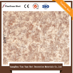brown faux stacked stone wallpaper