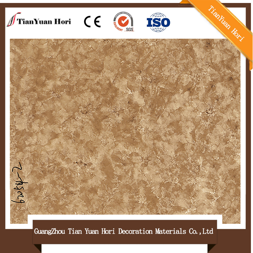 brown faux stacked stone wallpaper