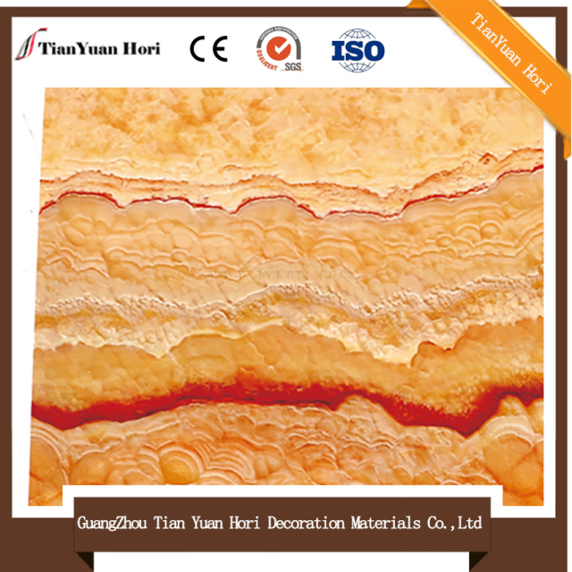 sandstone brick textured wallpaper bedroom