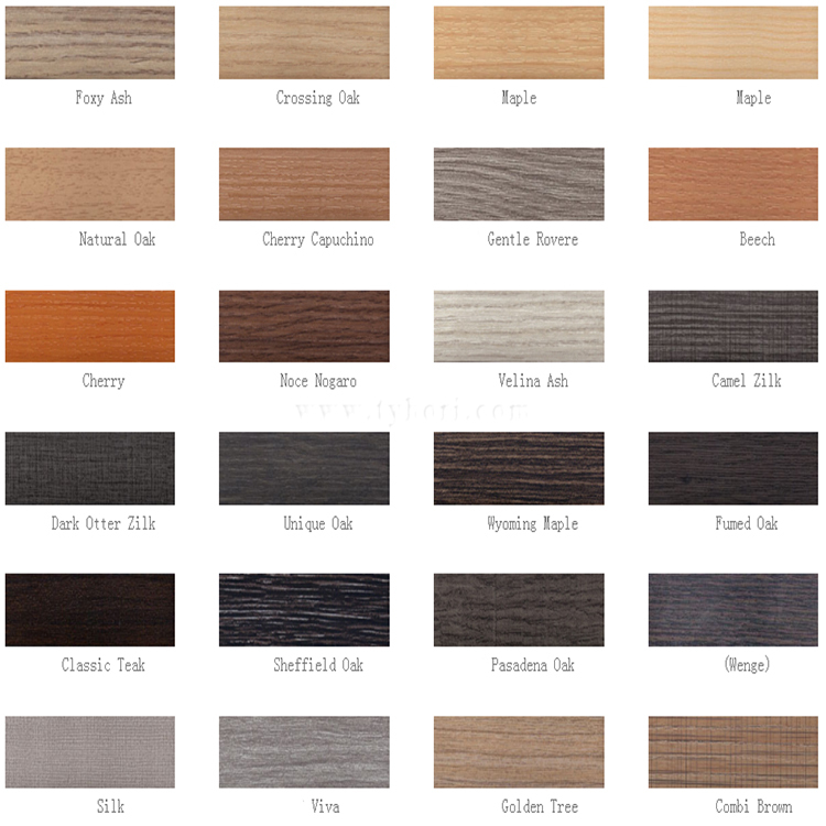 Factory direct sale ambry cherry edge banding veneer pvc woodgrain Edge Banding