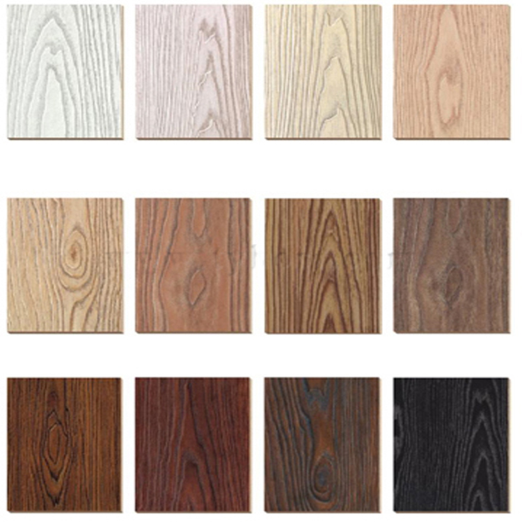 Supply custom mahogany laminate countertop edge banding woodgrain edge sealing strip