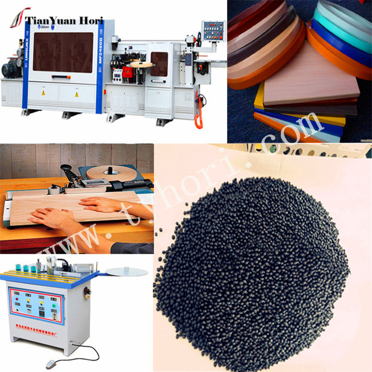 China Best Sale Black Pellets EVA Hot Melt Glue For PVC Edge Banding