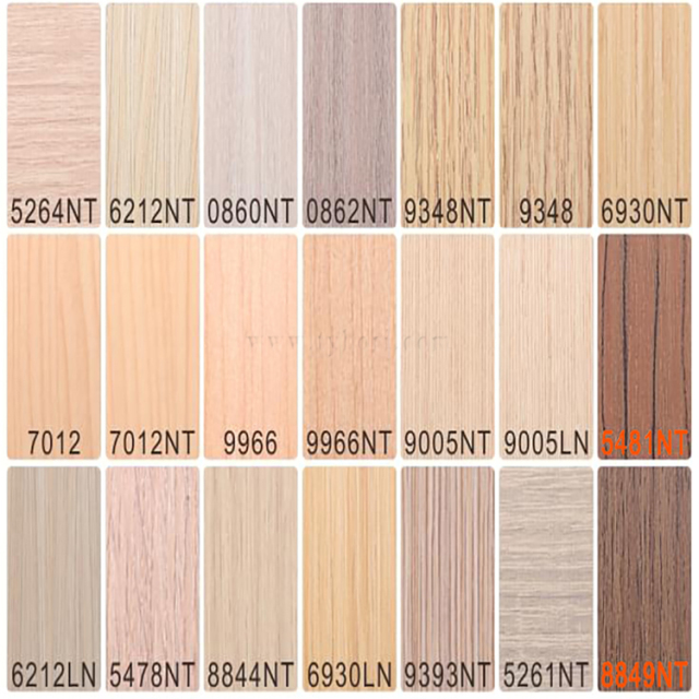 High-quality PVC woodgrain furniture edge banding