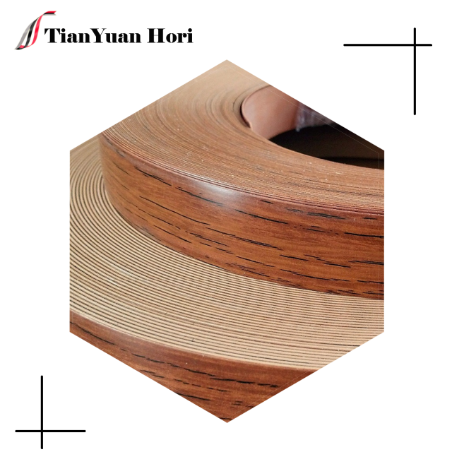 PVC wood grain series edge banding strips factory outlet high quality