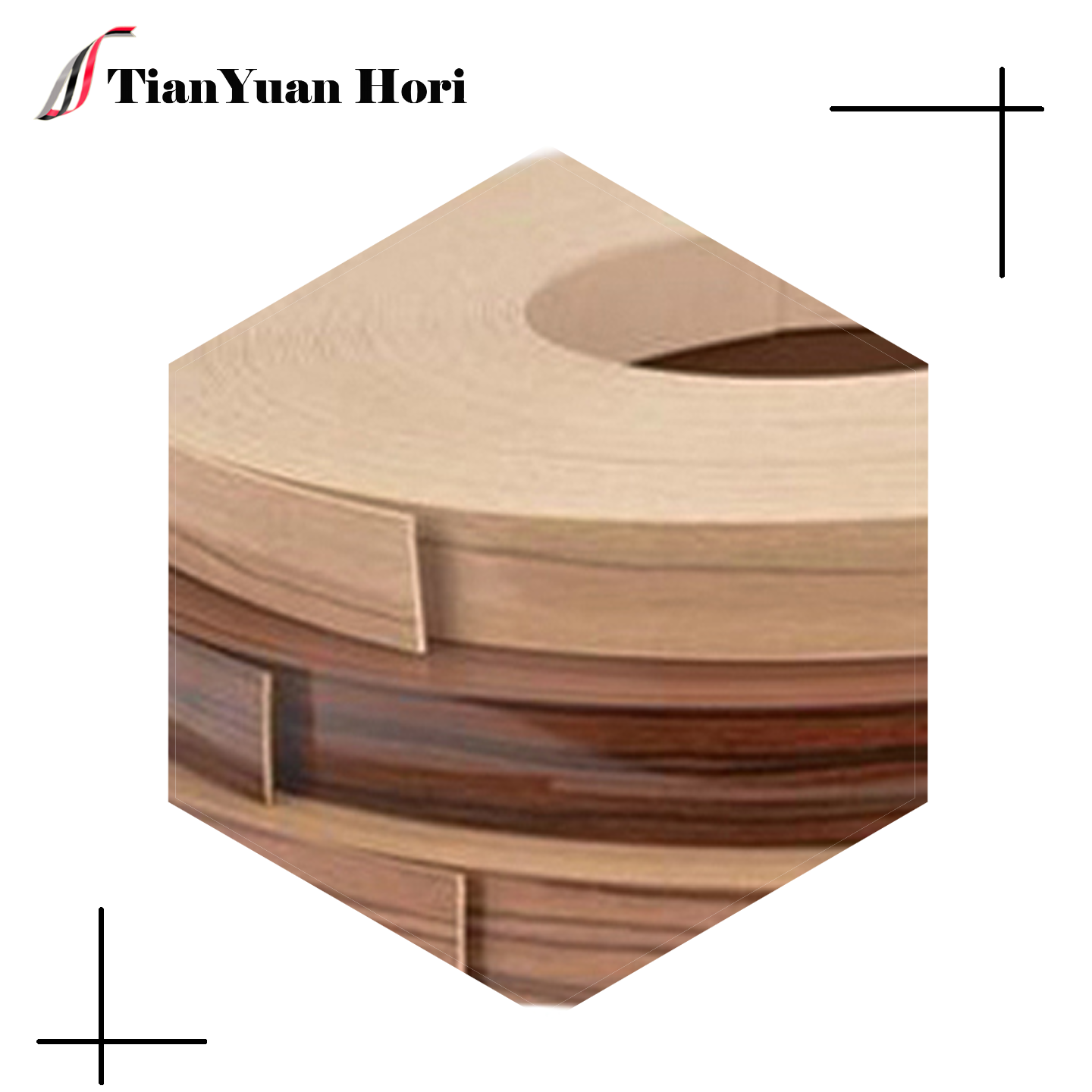 PVC wood grain series edge banding strips factory outlet high quality cheap price factory outlet