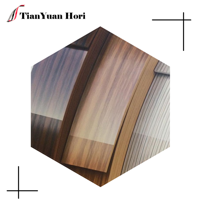furniture  high gloss PVC wood grain series edge banding strips china manufacturer factory outlet high quality