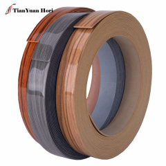 furniture Wood Grain high gloss PVC wood grain series edge banding strips china manufacturer