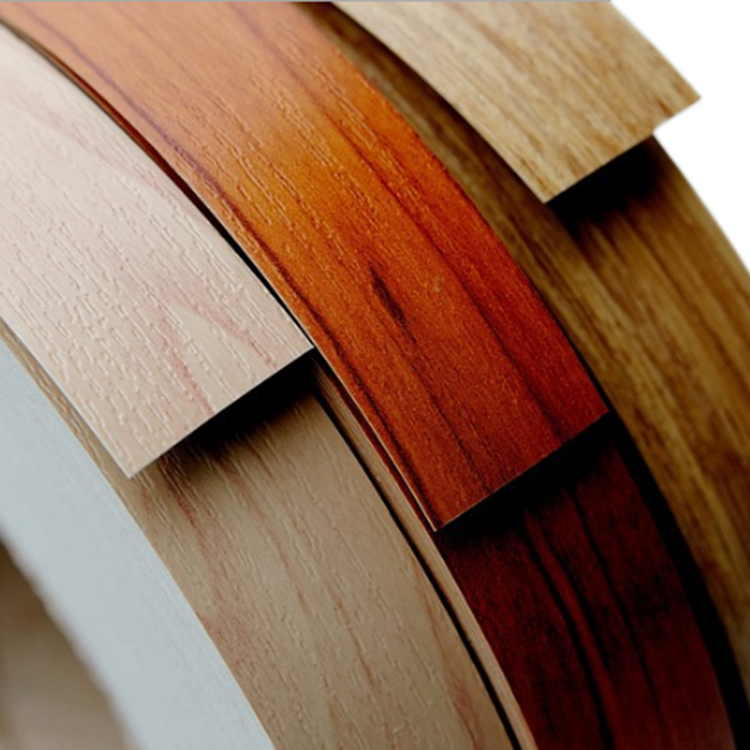 PVC wood grain series edge banding strips decoration material  factory outlet cheap price best sell