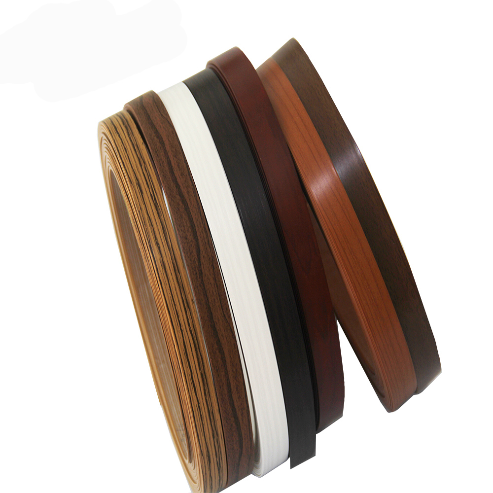 PVC wood grain series edge banding strips factory outlet cheap price best sell high quality
