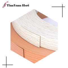PVC wood grain series edge banding strips plastic cabinet factory outlet cheap