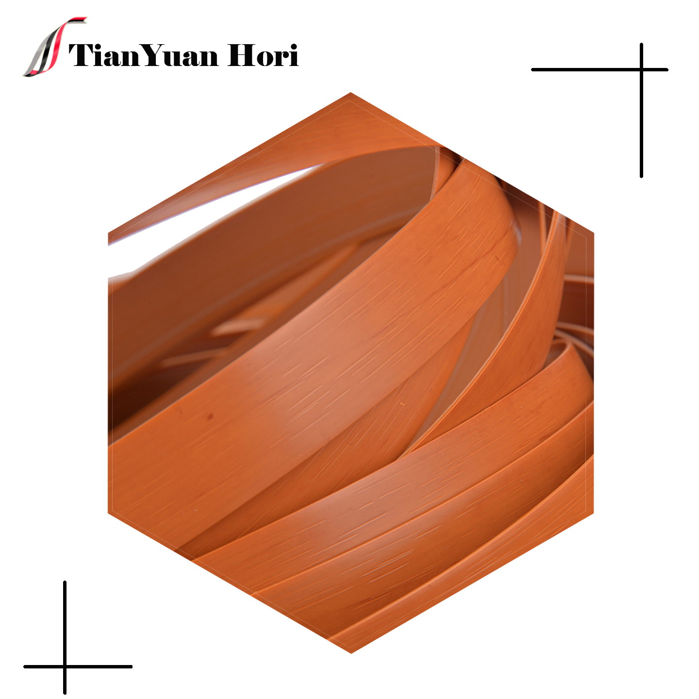 PVC wood grain series edge banding strips decoration material factory outlet plastic furniture high quality