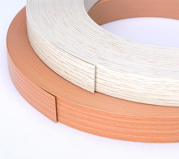 PVC wood grain series edge banding strips plastic cabinet factory outlet cheap