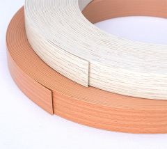 PVC wood grain series edge banding strips plastic cabinet factory outlet cheap