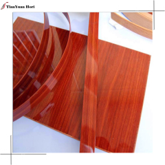 furniture  high gloss PVC edge banding strips decoration material high quality  factory outlet plastic cabinet