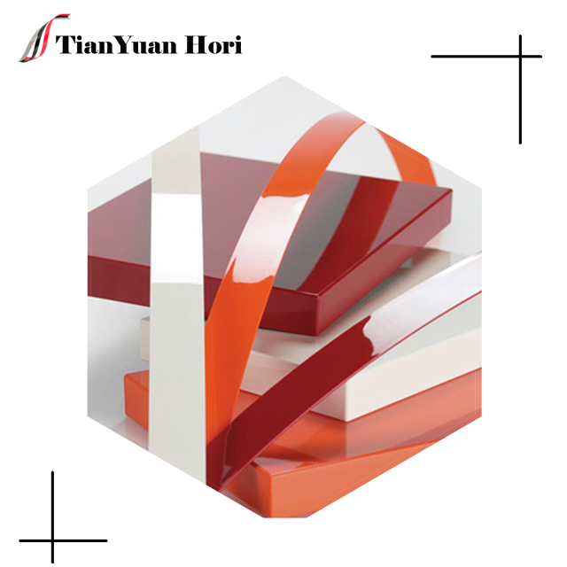 furniture  high gloss PVC edge banding strips factory outlet plastic cabinet decoration material cheap price