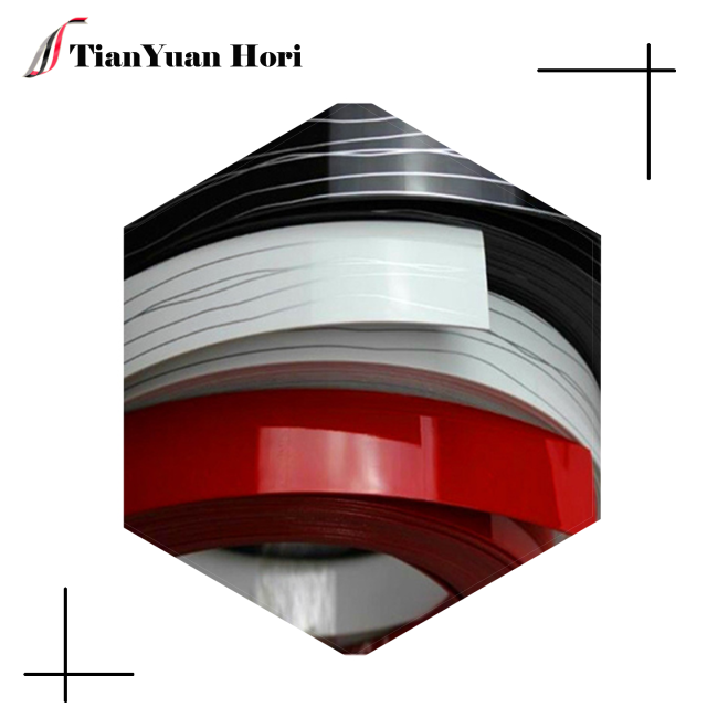 high gloss PVC edge banding strips factory outlet plastic cabinet decoration material cheap price