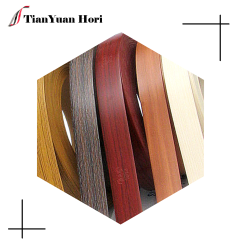 PVC wood grain series edge banding strips factory outlet meticulously crafted popular plastic cabinet