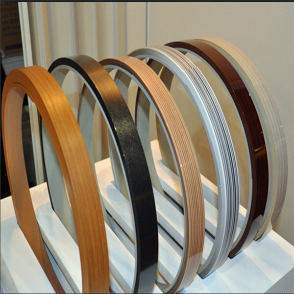 PVC wood grain series edge banding strips plastic cabinet decoration material factory outlet meticulously crafted