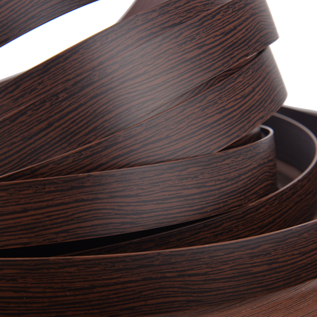 PVC wood grain series edge banding strips factory outlet meticulously crafted popular plastic cabinet china manufacturer