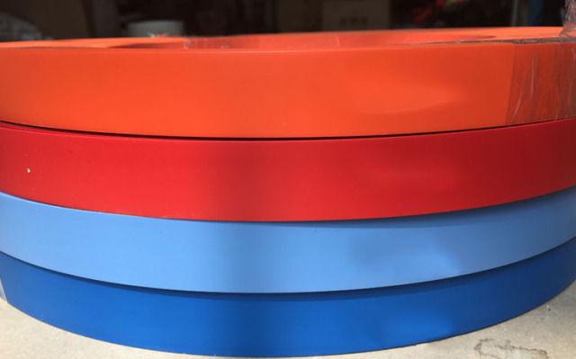 PVC solid color series edge banding strips plastic cabinet meticulously crafted popular factory outlet cheap
