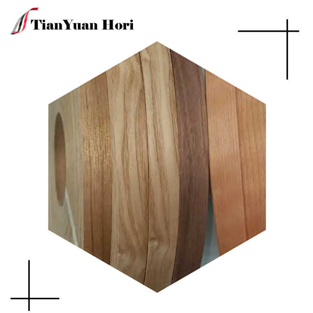 PVC wood grain series edge banding strips factory outlet meticulously crafted popular decoration material china manufacturer