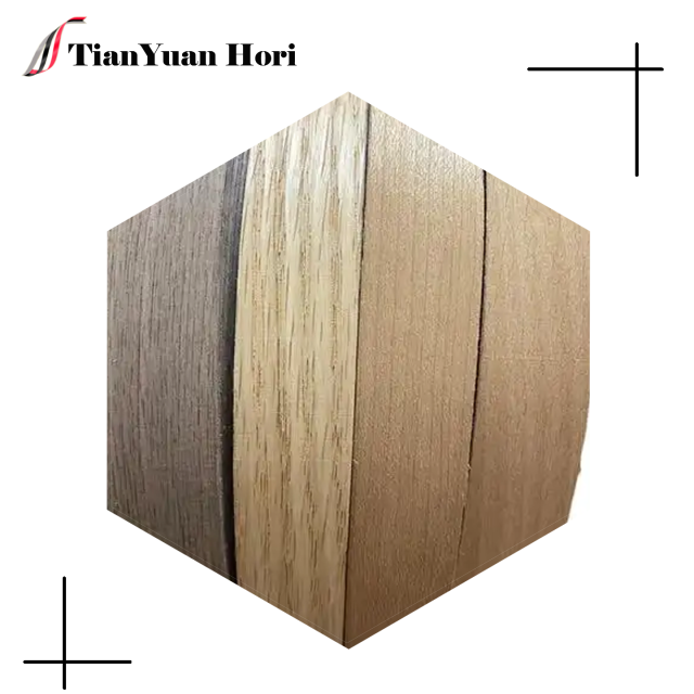 PVC wood grain series edge banding strips decoration material factory outlet meticulously crafted various