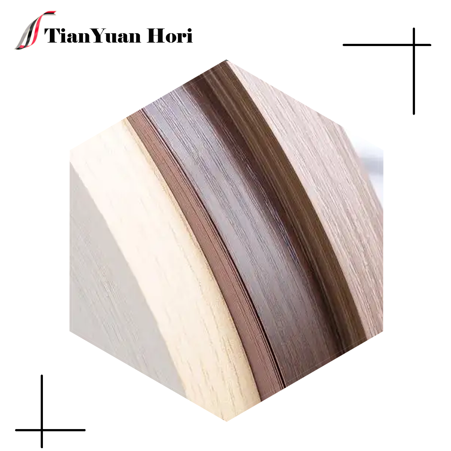 PVC wood grain series edge banding strips high quality factory outlet meticulously crafted