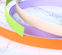 PVC solid color series edge banding plastic cabinet meticulously crafted popular factory outlet fashion new