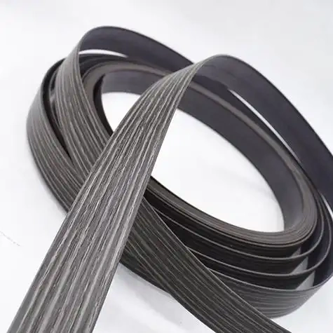 PVC wood grain series edge banding strips decoration material factory outlet meticulously crafted various patterns
