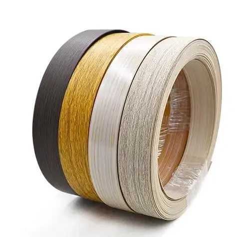 PVC wood grain series edge banding strips factory outlet meticulously crafted popular decoration material