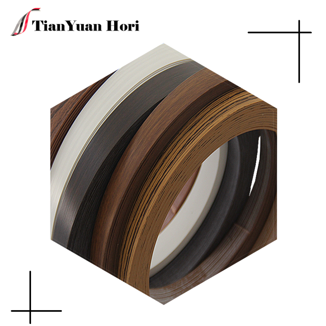 PVC wood grain series edge banding strips high quality decoration material factory outlet meticulously crafted new product fashion