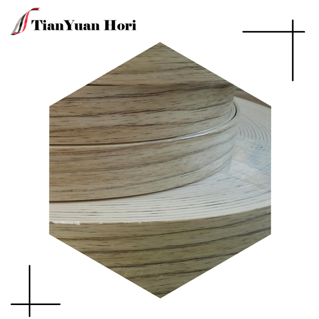 PVC wood grain series edge banding strips high quality decoration material factory outlet pop