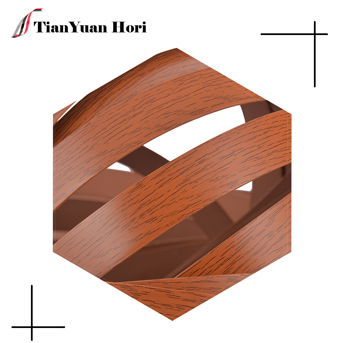 PVC wood grain series strips edge banding factory outlet meticulously crafted cheap price decoration material china manufacturer