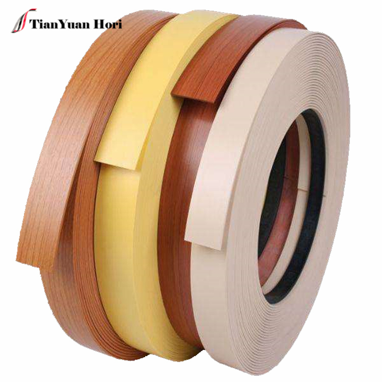 wood grain series edge banding strips eticulously crafted decoration material factory outlet cheap price plastic cabinet
